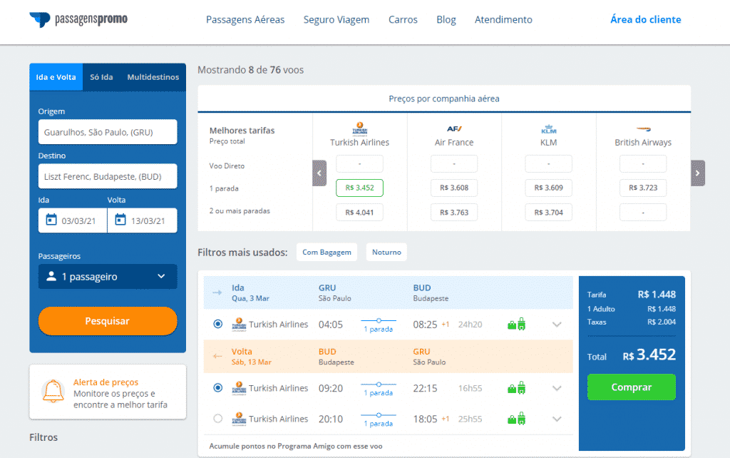 Passagem aérea para Budapeste Passagem aérea para Budapeste