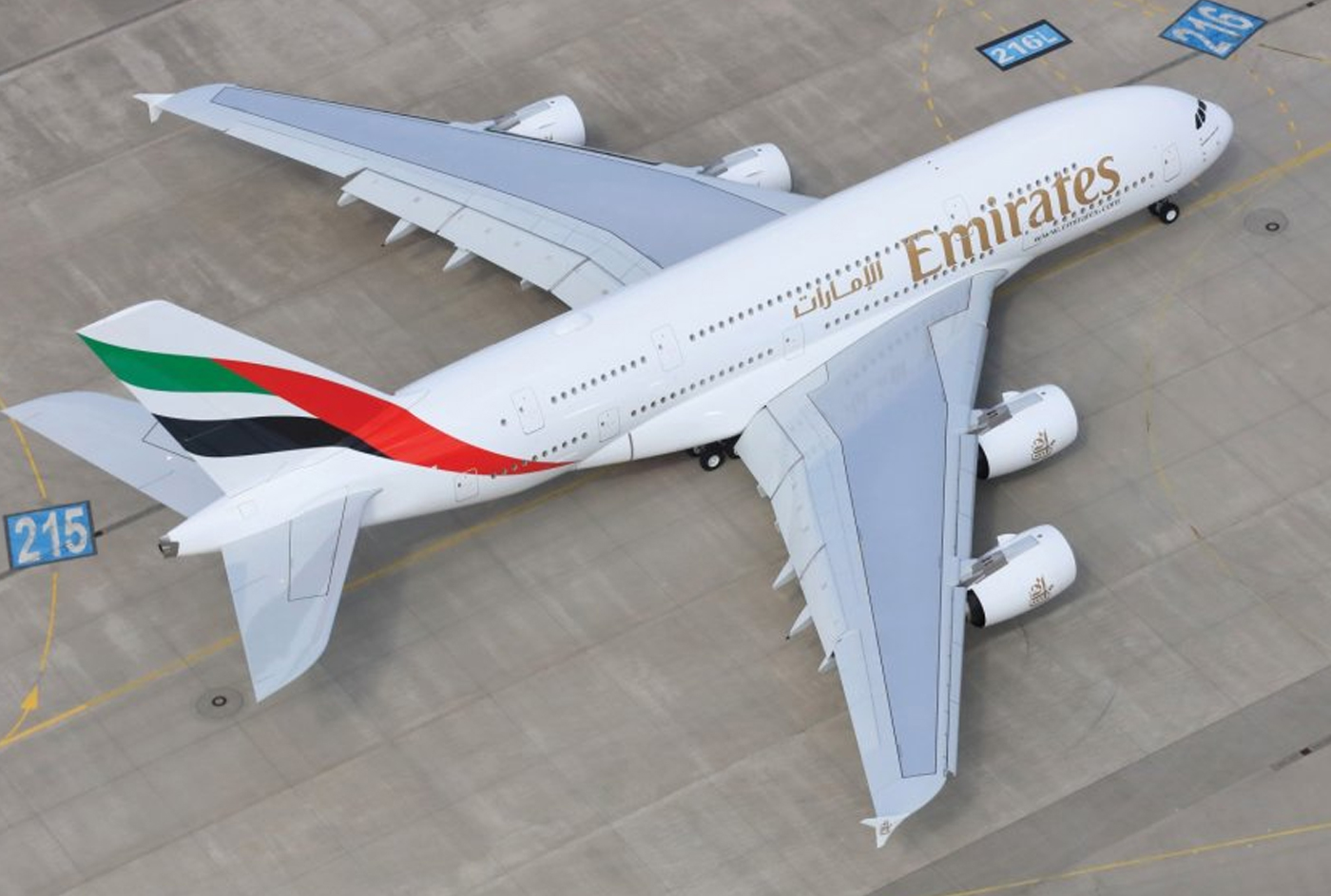 A380 da Emirates poderá interligar São Paulo a Dubai