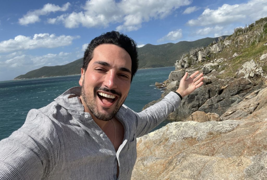 Lucas Estevam em Arraial do Cabo