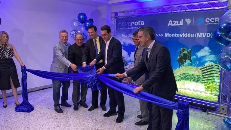 Azul passa a operar voos de Foz do Iguaçu a Montevidéu