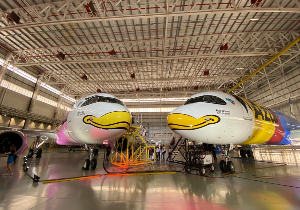 Em encontro mágico, Azul anuncia novo avião Disney