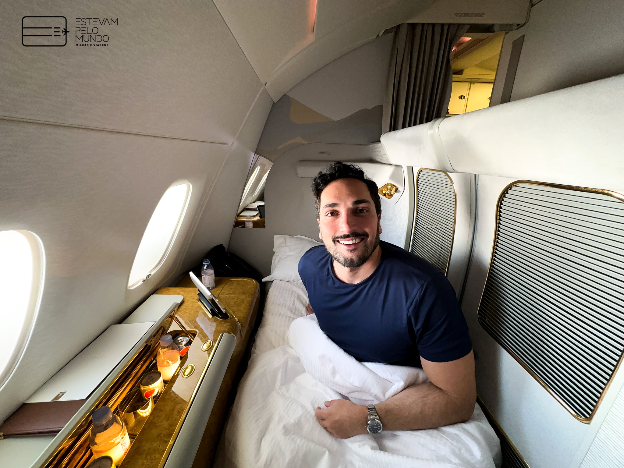 Primeira Classe da Emirates para o Bahrain