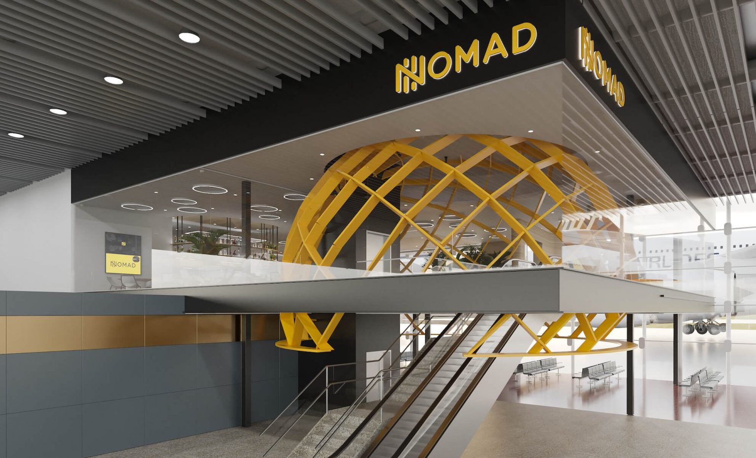 Sala VIP da Nomad – A mais nova sala do GRU Airport