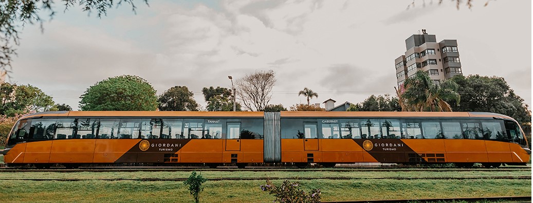 Novo trem na divisa do Brasil com o Uruguai terá degustação de vinhos