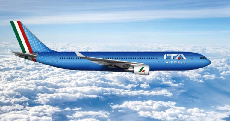 Passagens da ITA Airways estão disponíveis no Flying Blue