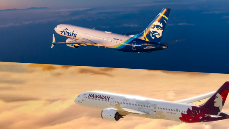 Alaska Airlines adquire a Hawaiian e amplia opções no Havaí