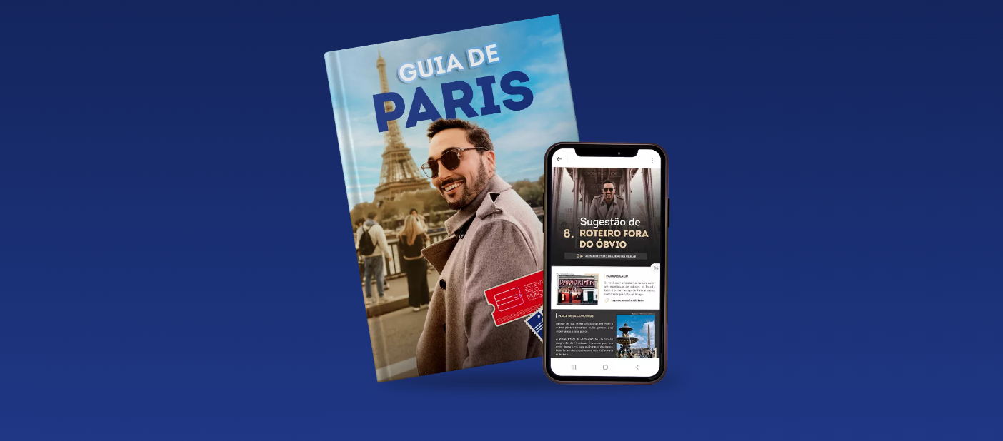 O que você encontra no Guia de Paris do Estevam Pelo Mundo