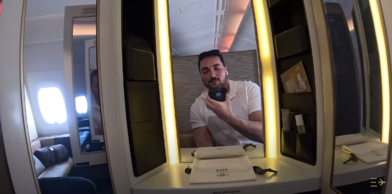 First Apartment – a Primeira Classe da Etihad no A380
