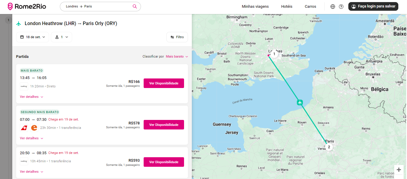 Rome Rio Flight Path Como usar o Rome2Rio para pesquisar qual transporte usar nas viagens