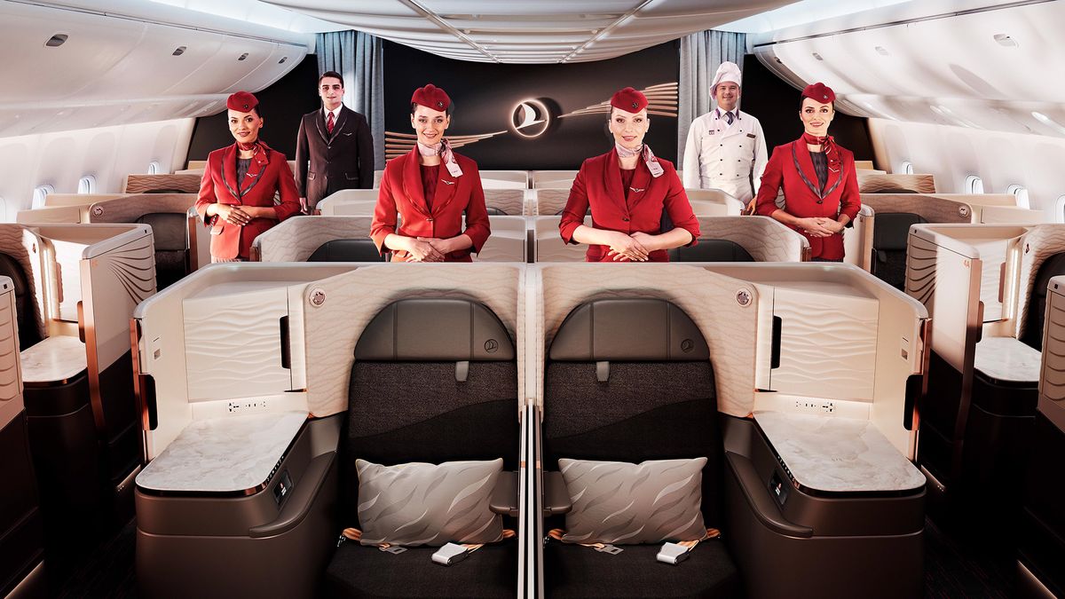 Turkish Airlines revela a nova Classe Executiva Crystal