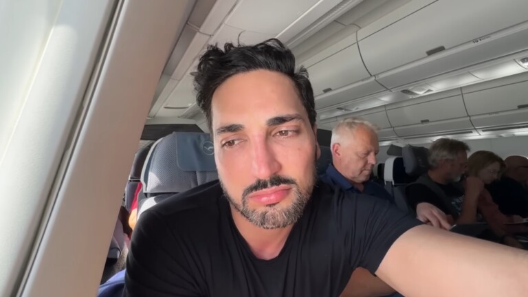 Voando na Premium Economy da Lufthansa