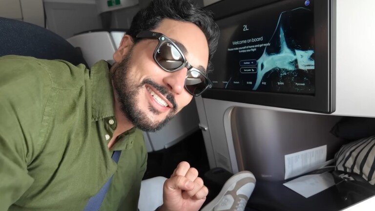 Confira a Executiva da Finnair que não reclina, mas é super confortável