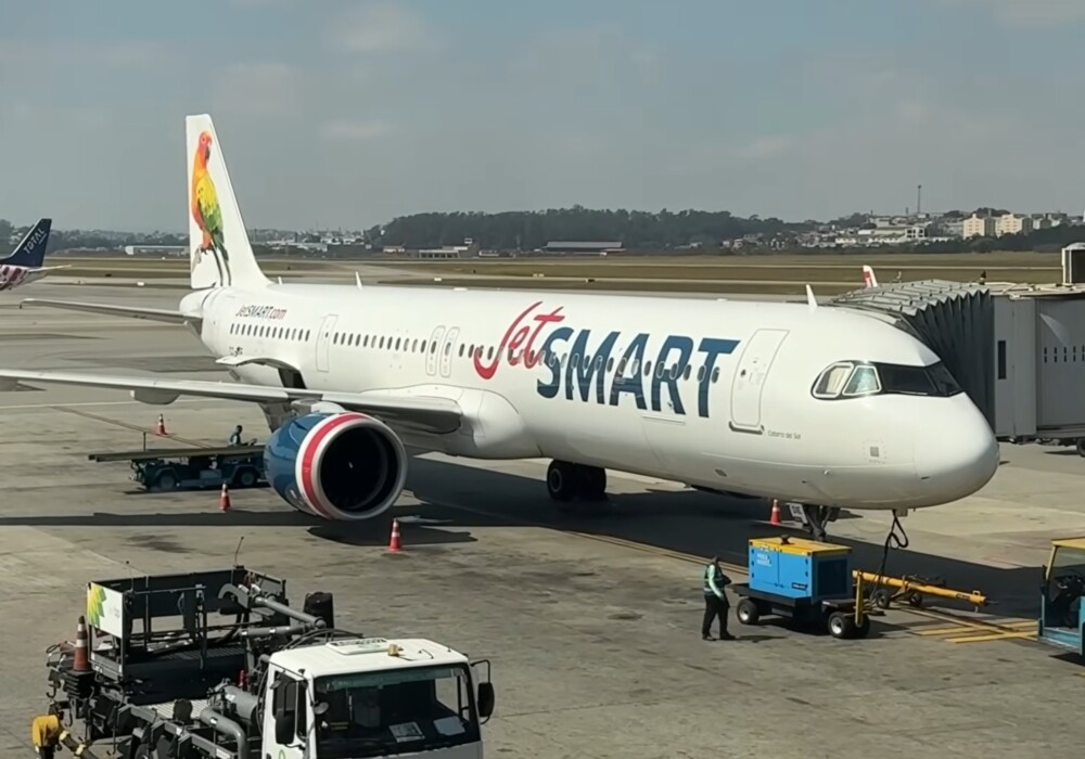 Como é voar com JetSMART de São Paulo a Santiago do Chile