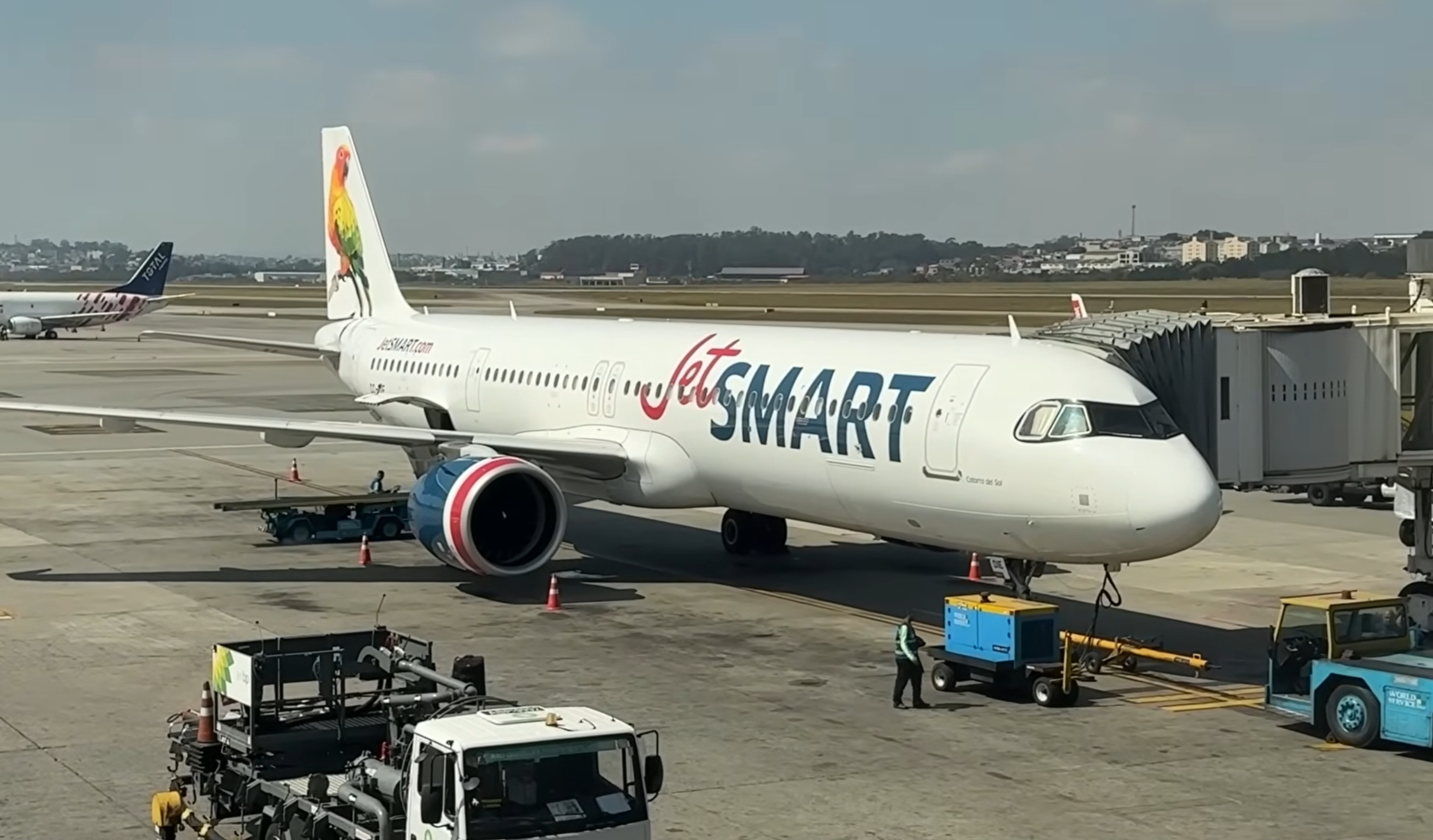 Como é voar com JetSMART de São Paulo a Santiago do Chile