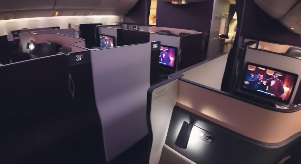 Voei na melhor executiva do mundo, mas quase fico de fora do voo