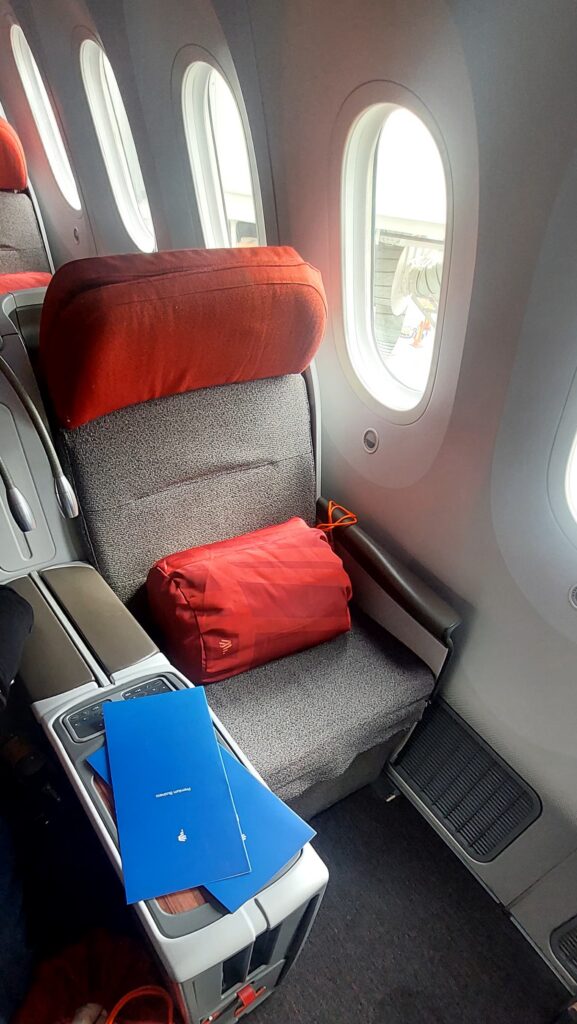 executiva da LATAM de Santiago a São Paulo