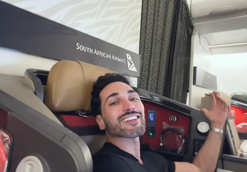 Voei na executiva da South African pagando menos que a econômica