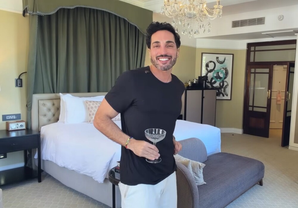 Me hospedei no hotel Louis Vuitton na África do Sul