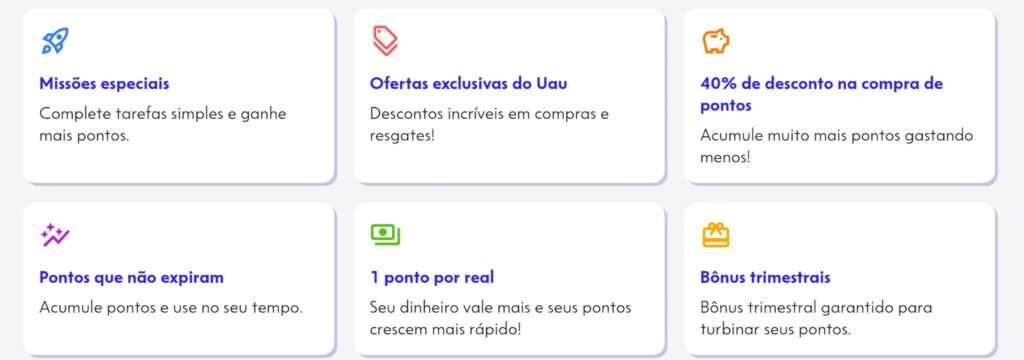 vantagens do Clube UAU - clube de assinatura do programa de recompensas da CAIXA