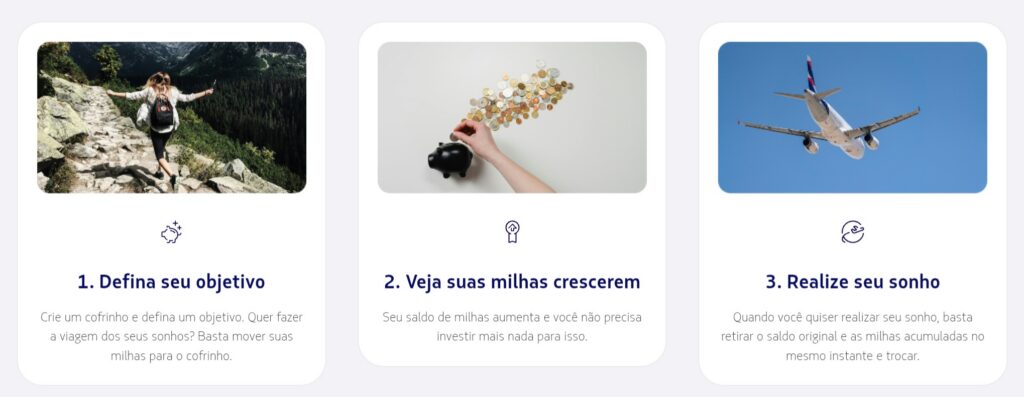 Como funciona o cofrinho LATAM Pass